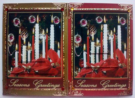 Candlelights at the Christmas Table Seasons Greetings by Jennifer (Jaye) Smith-Kirk