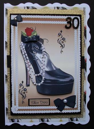 Shoe Pearls and a Rose by Jennifer (Jaye) Smith-Kirk