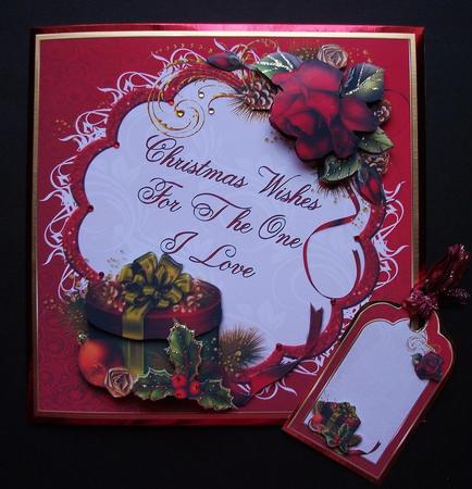8x8 Christmas Wishes for the One I Love Mini Kit by Jennifer (Jaye) Smith-Kirk