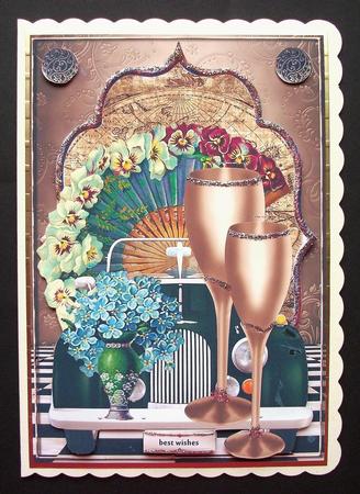 Male Card Vintage Car by Jennifer (Jaye) Smith-Kirk