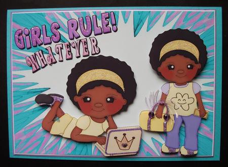 Ethnic Girls , Whatever! Girls Rule with Ipads by Jennifer (Jaye) Smith-Kirk