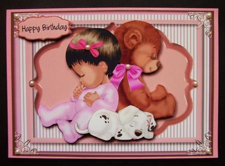 Lovely Ethnic Sleepy Time Girl  by Jennifer (Jaye) Smith-Kirk