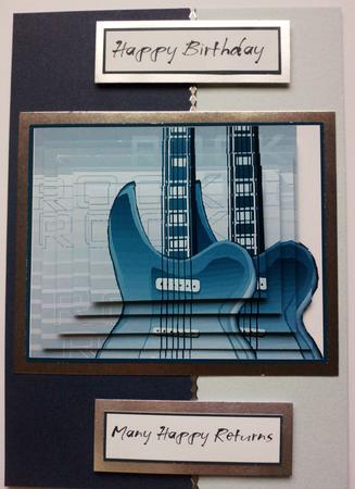 Guitar Double by Jennifer (Jaye) Smith-Kirk
