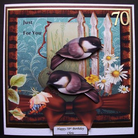 Male Card Bird Song by Jennifer (Jaye) Smith-Kirk