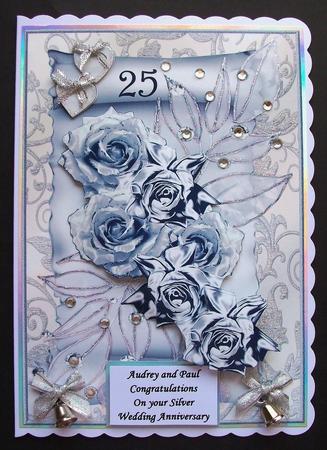 Happy Silver Anniversary by Jennifer (Jaye) Smith-Kirk