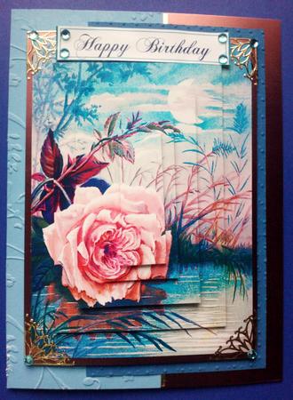 Summer's Night Rose - Pyramid by Jennifer (Jaye) Smith-Kirk