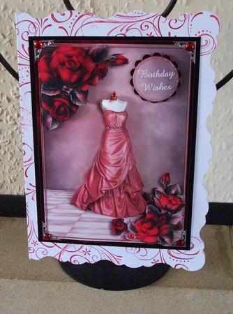 Flowing Pink Dress Mini Kit - 18, 21, Female Etc by Jennifer (Jaye) Smith-Kirk