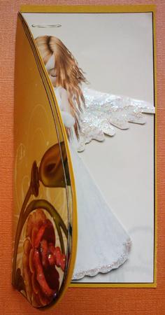 Angelic Tear Drop Card by Jennifer (Jaye) Smith-Kirk