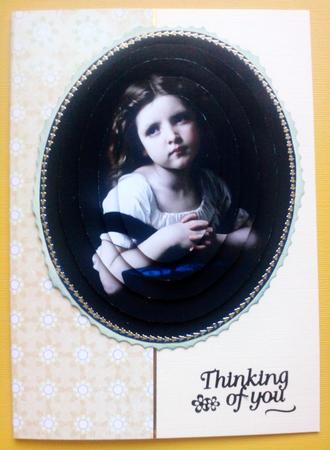 Girl Praying Pyramage by Jennifer (Jaye) Smith-Kirk