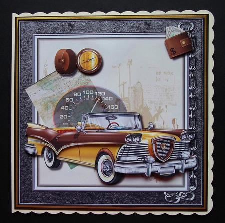 Classic Olide Car Card Topper by Jennifer (Jaye) Smith-Kirk