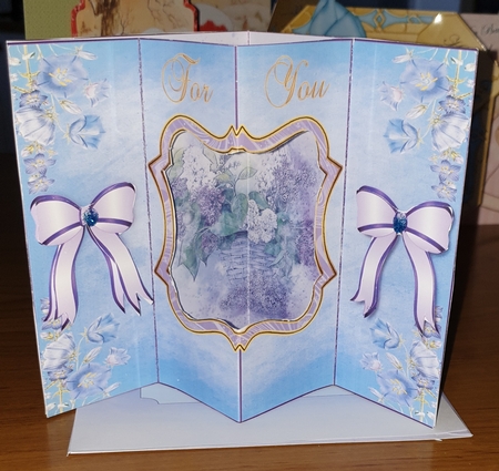 Lilac Time - Multi Occasions Card - Window Card by Jennifer Purdon