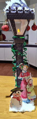 3D Victorian Lampost Luminiere by Jennifer Purdon
