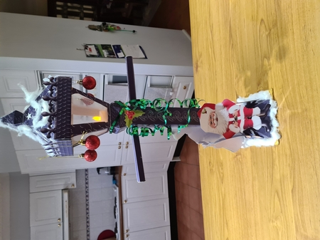 3D Victorian Lampost Luminiere by Jennifer Purdon
