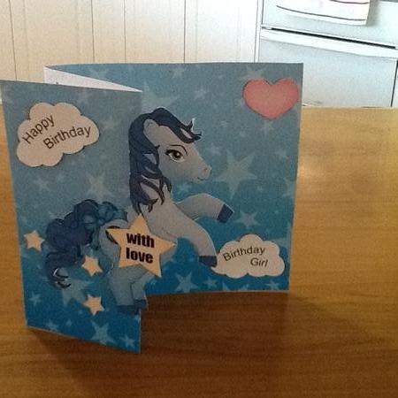 3D Shaped No-Hole Fold Back Mini Kit -   Cute Little Pony Moondancer by Jennifer Purdon