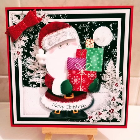 Santas Christmas Present  Pile  by Jennifer Selbie