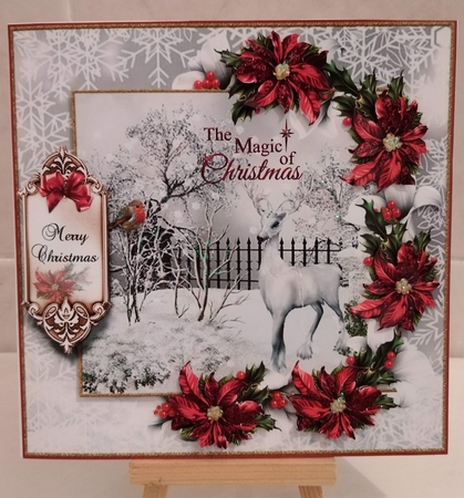 Festive Deer 4 Mini Page Kit    by Jennifer Selbie