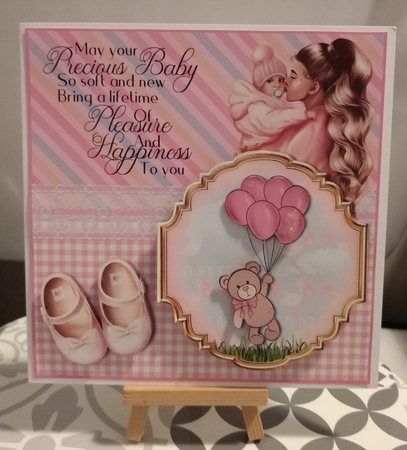 Its a Girl Coordinating Digital Paper Pack by Jennifer Selbie