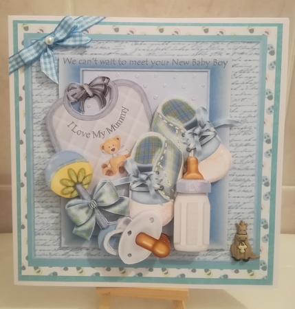 Baby Boy 8x8 Mini Kit by Jennifer Selbie