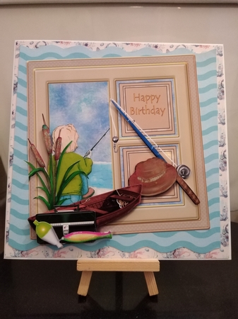 Digitally painted Fishing elements - Commercial use allowed by Jennifer Selbie