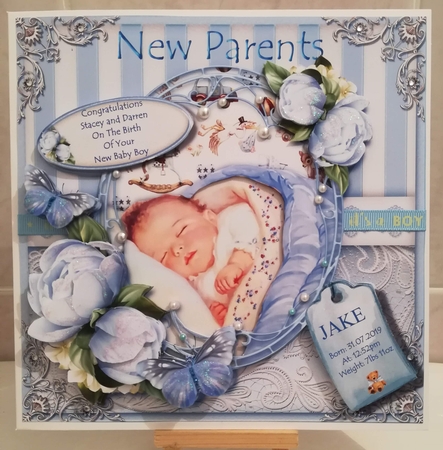 New Baby Boy by Jennifer Selbie