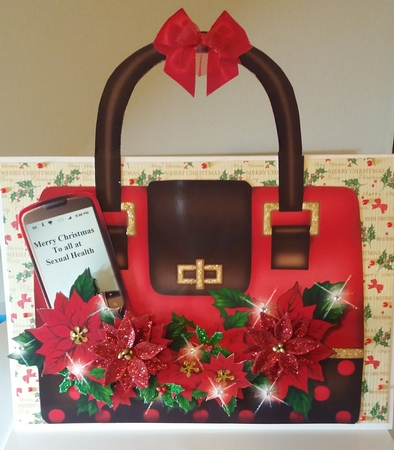 Christmas  Handbag Mini Kit by Jennifer Selbie