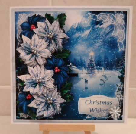 Christmas Night - Decoupage Card Mini Kit by Jennifer Selbie
