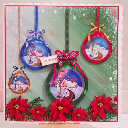 Christmas Baubles by Jennifer Selbie