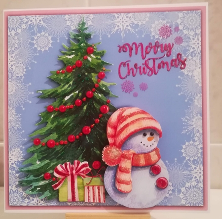 CUTE SNOWMAN by Jennifer Selbie