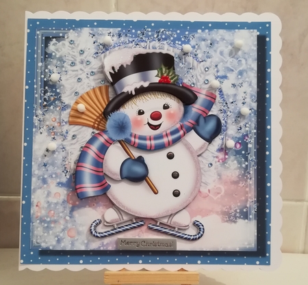 Happy Little Snowman mini kit by Jennifer Selbie