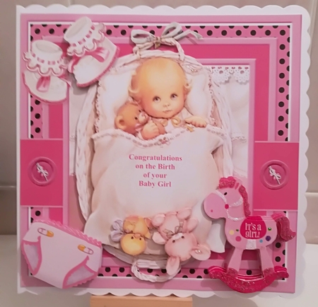 Welcome Baby Girl 2 by Jennifer Selbie