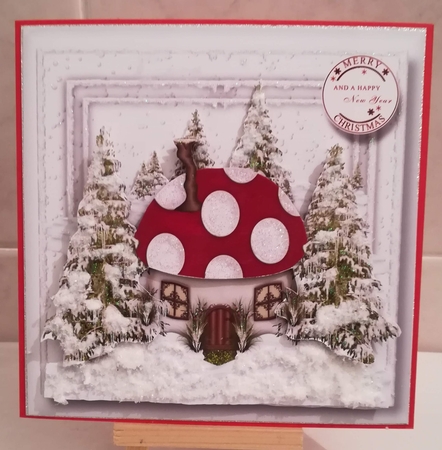 The Mushroom Winter Home by Jennifer Selbie