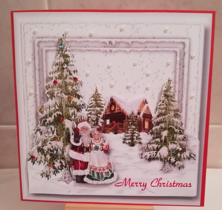 The Winter Home 8x8 by Jennifer Selbie
