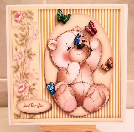Little Bears Butterfly Delight by Jennifer Selbie