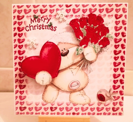 Bear with a big heart by Jennifer Selbie
