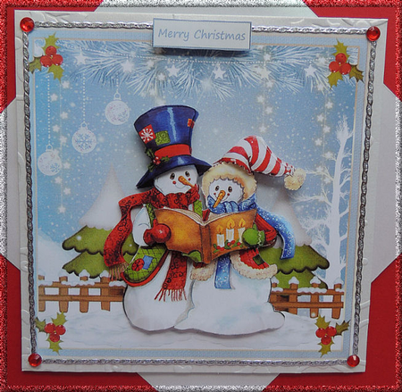 Sing a Christmas Carol Topper  by Jennifer weary
