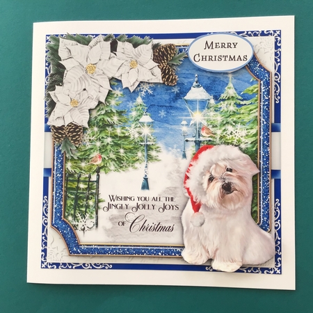 Doggy Christmas3 Mini Card Kit by Jennifer Archer