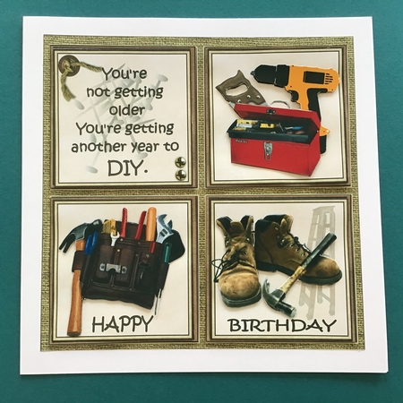 8x8 Another year to DIY mini kit by Jennifer Archer