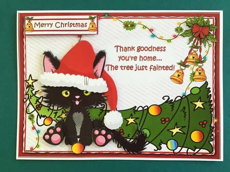 Pussy cat calamity Christmas by Jennifer Archer