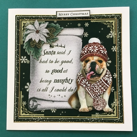 Doggy Christmas4 Mini Card Kit by Jennifer Archer