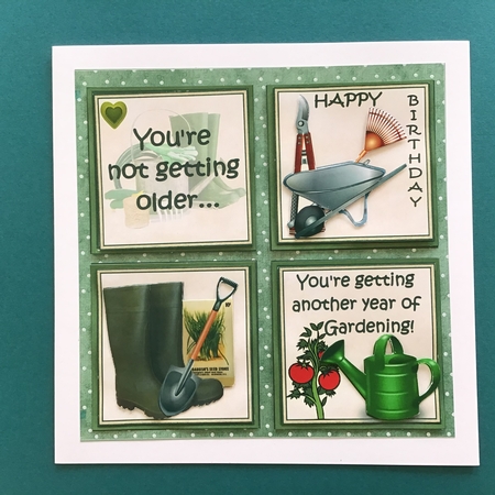 8x8 Another year of gardening mini kit by Jennifer Archer