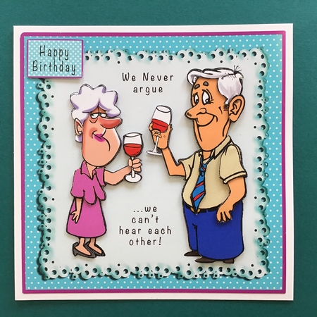 Humorous Bumper Kit 2 sheets & Inserts - Decoupage by Jennifer Archer