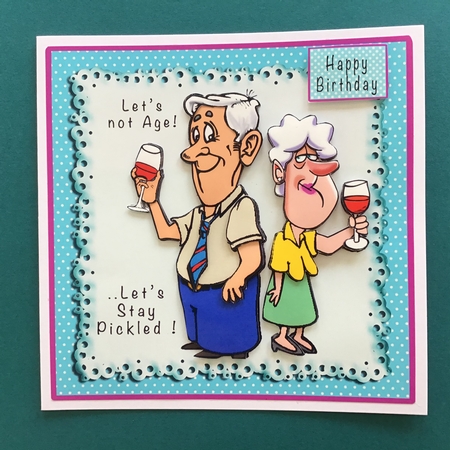 Humorous Bumper Kit 2 sheets & Inserts - Decoupage by Jennifer Archer