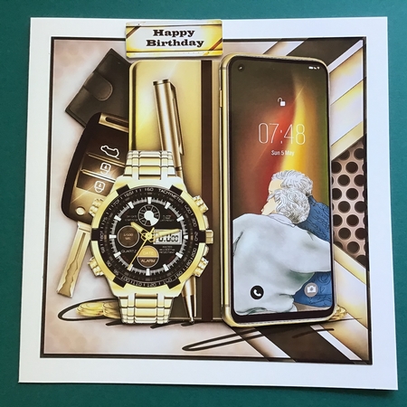 Male Card All Occasions Mini Kit by Jennifer Archer