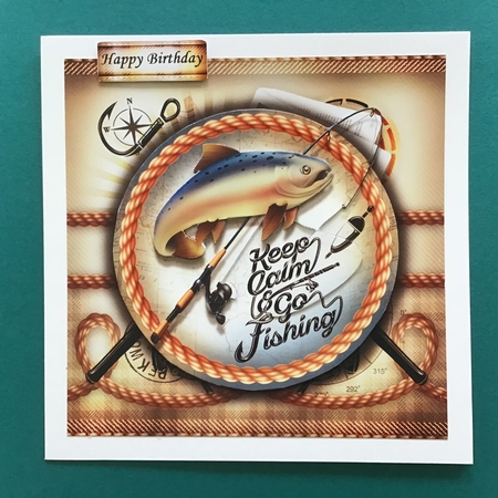 Male Card Fishing Themed Mini Kit by Jennifer Archer