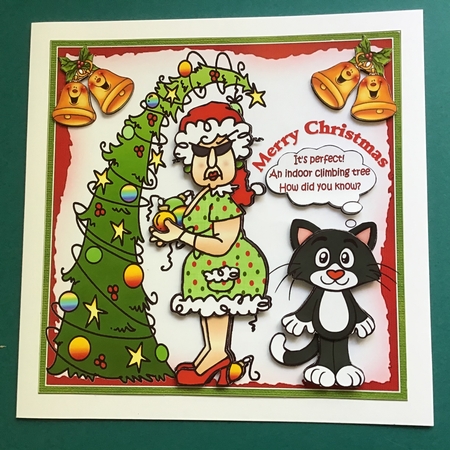 8x8 Doggy perfect Christmas mini kit by Jennifer Archer