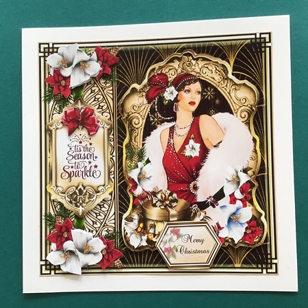  Festive Art Deco 7 Mini Page Kit    by Jennifer Archer