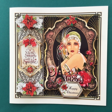 Bumper Kit 2 of Festive Art Deco Mini Page Kits by Jennifer Archer