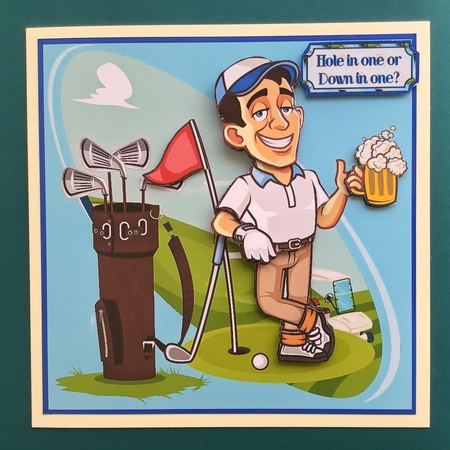 On the golf course by Jennifer Archer