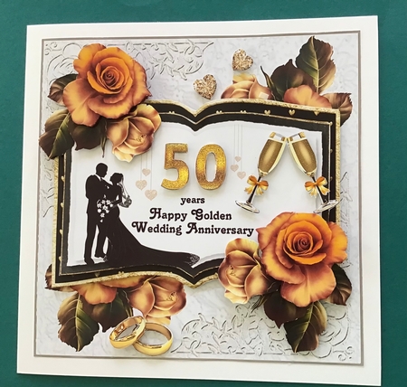 50th Wedding Anniversary Book by Jennifer Archer