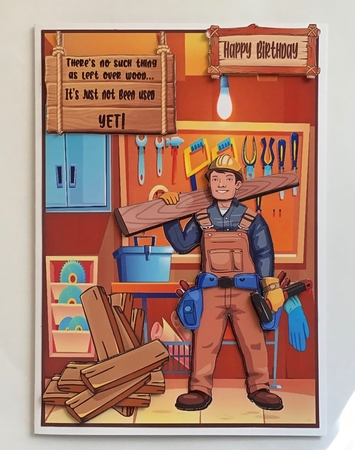 Left over wood A5 by Jennifer Archer